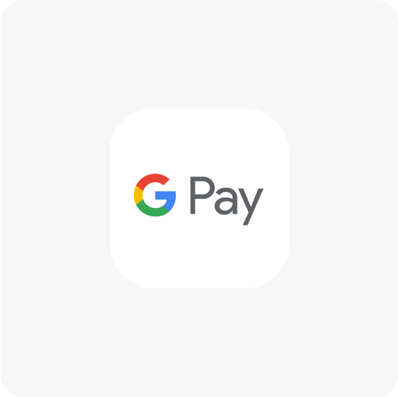 Cards are installed in the Google Pay on the Android